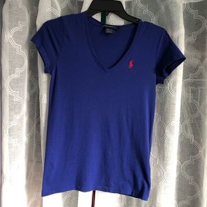 Ralph Lauren Short Sleeve Polo Sport V-Neck T-Shirt